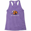 need more coffee Racerback Tank