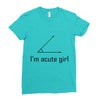 im acute girl Ladies Fitted T-Shirt