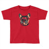 blue and tan frenchie Toddler T-shirt