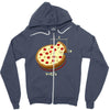 pizza Zipper Hoodie