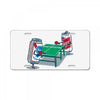 beer pong License Plate