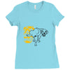 make your mark dog Ladies Fitted T-Shirt