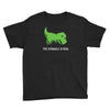 the struggle is real Youth Tee