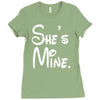 she's mine Ladies Fitted T-Shirt