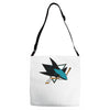 jose sharks youth Adjustable Strap Totes
