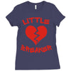 little heart breaker Ladies Fitted T-Shirt