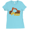 dig deep gold rush Ladies Fitted T-Shirt