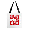 outlaws to the end 2 Tote Bags