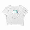 bmo pocket Crop Top