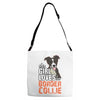 This Girl Loves Her Border Collie Adjustable Strap Totes