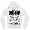 I&rsquo;m Called Grandma Because I&rsquo;m Way Too Cool To Be Called Grandma Zipper Hoodie
