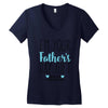 I'm Your Father's Day Gift Mom Says You're Welcome Women's V-Neck T-Shirt