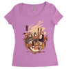 Popular Ramen Women's Triblend Scoop T-shirt