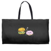 cheeseburger pranks doughnut Weekender Totes