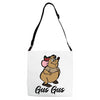 Gus Gus Gucci Parody Adjustable Strap Totes