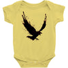 black raven with red eye Baby Bodysuit