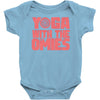 yoga with the omies Baby Onesie