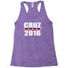 cruz for president 2016 Racerback Tank