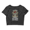 I'm A Veteran Pawpaw T Shirt Crop Top