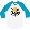funny black gamming 3/4 Sleeve Shirt
