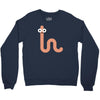 cacing bae senyum Crewneck Sweatshirt