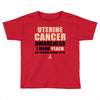 Uterine Cancer Awareness I Wear Peach For Some Special To Me Toddler T-shirt
