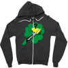 who cut the cheese Zipper Hoodie