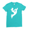 fun ghost Ladies Fitted T-Shirt