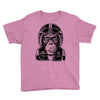monkey in the motorcycle Youth Tee