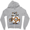 bb 9 lives Zipper Hoodie