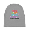 This Is My Human Costume I'm Really A Unicorn Baby Beanies