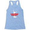 i pooped today Racerback Tank