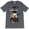 who loves pugs T-Shirt