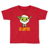 may cristmas be with you yoda Toddler T-shirt
