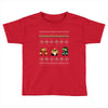 super mario chistmas ugly t shirts Toddler T-shirt