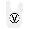 vegan symbol Baby Bibs