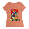 the muppets cartoon ideal birthday present or gift Women's Triblend Scoop T-shirt