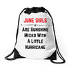 June Girls Drawstring Bags