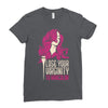 hair stylist virginity Ladies Fitted T-Shirt