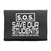 S.O.S. Save Our Students Accessory Pouches