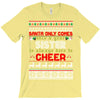 Santa Only Comes Once A Year Sister Is Always Here To Cheer T-Shirt