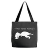 t rex hates pushups Tote Bags