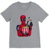 POP CORN DEAD V-Neck Tee