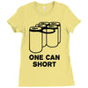 one can short Ladies Fitted T-Shirt