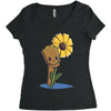 green thumb Women's Triblend Scoop T-shirt