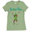 pickle rick Ladies Fitted T-Shirt