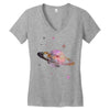 Cute Cosmos Women's V-Neck T-Shirt