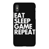 eat sleep game repeat iPhoneX