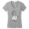 dogtor Women's V-Neck T-Shirt