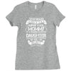 Super Cool Mommy Of A Freaking Awesome Daughter Ladies Fitted T-Shirt